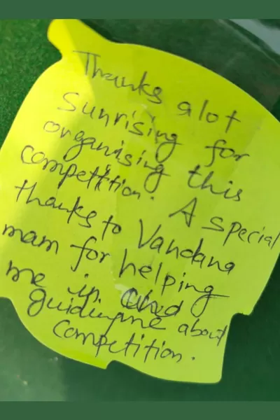 Parents feedback of Annual Sports Meet