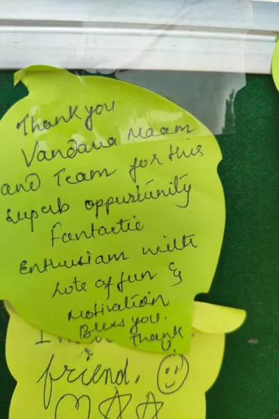 Parents feedback of Annual Sports Meet