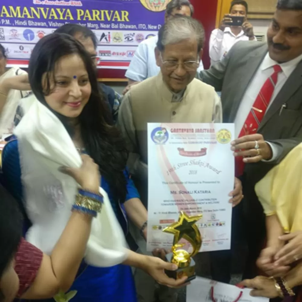 Received 19th Stree Shakti Award 2018